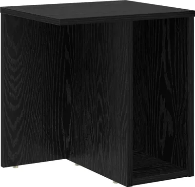 Obrázek produktu pro Odkládací stolek Černý dub 37 x 32 x 40 cm kompozitní dřevo