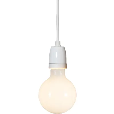 Produktbild von Star Trading 294-61, Lichtanschlusskabel, Weiß, IP20, E27, 1 Glühbirne(n), 40 W