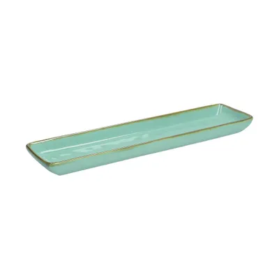 Zdjęcie produktu dla Rose&Tulipani - Zestaw 4 tac 32 x 8 cm Concerto Verde Acqua