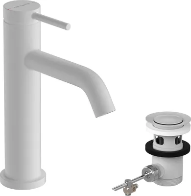Immagine prodotto di hansgrohe Tecturis S Mitigeur monocommandé pour lavabo 110, saillie 116 mm, 73310700, 73310700