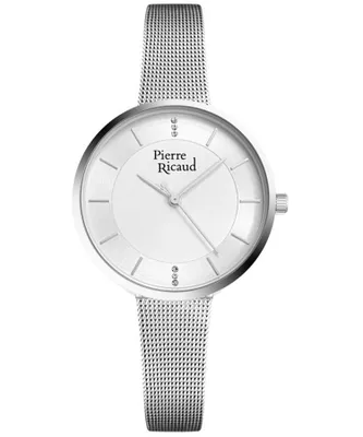 Zdjęcie produktu dla Zegarek Pierre Ricaud P23006.5113Q CYRKONIE srebrny