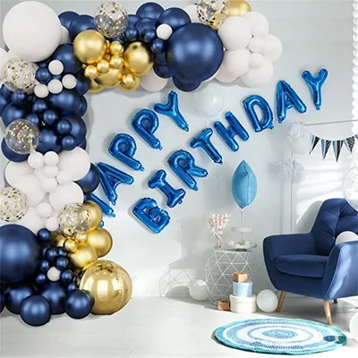 Immagine prodotto di SET 111 pezzi palloncini ghirlanda compleanno matrimonio baby shower kit decorazione bambino
