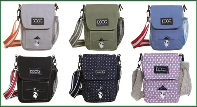 Produktbild von DOOG Schultertasche 18- 24 x 25 x10cm, Motiv:schwarz