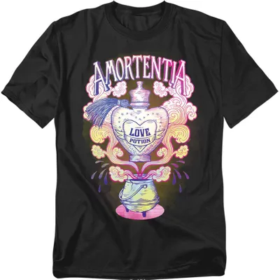 Immagine prodotto di Maglietta "Amortentia" di Harry Potter, unisex, per uomo/donna, modello TV42282 (taglia 5XL), colore nero