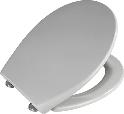 Image de WENKO Premium SIÈGE WC SAMOS Abaissement automatique Lunettes Couvercle WC Fix-Clip