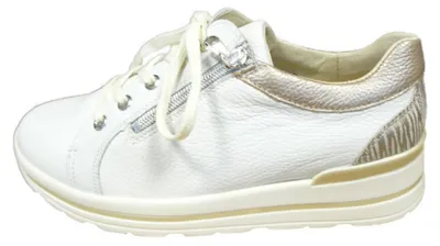 Produktbild von Waldläufer - M-Sarah - Damenschnürer - weiss skin corda - Weite M 807001400983 (6,0/weiss skin corda)