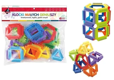 Obrázek produktu pro Klocki szczotkowe puzzle 32 elementy