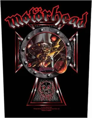 Produktbild von Motörhead Bomber Rückenaufnäher