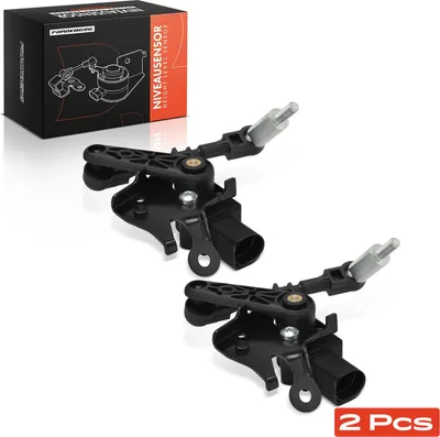 Produktbild von Frankberg 2x Sensor Luftfederungsniveau Hinten Links Rechts für VW Golf Tiguann Audi A3 Q3 Seat 2003-2017