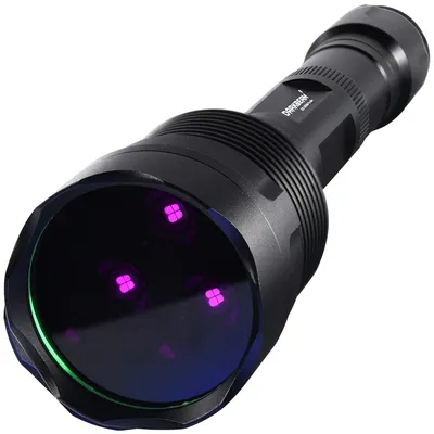 Imagen del producto de Linterna UV de luz negra, 365 nm, LED ultravioleta recargable