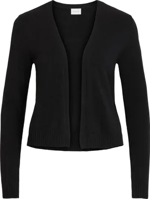 Produktbild von VILA Kurze Feinstrick Cardigan Stretch Basic Jacke ohne Verschluss VIRIL Größe: XL