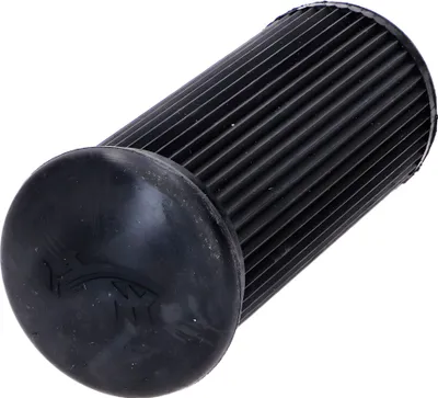Produktbild von Fußrastengummi Drilastic schwarz 90 x 35 mm Ø 18 mm für Zündapp C 50, CS 50