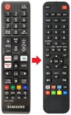 Produktbild von Fernbedienung passend für SAMSUNG QE43Q60AAUXXU | QE65QN94AAT