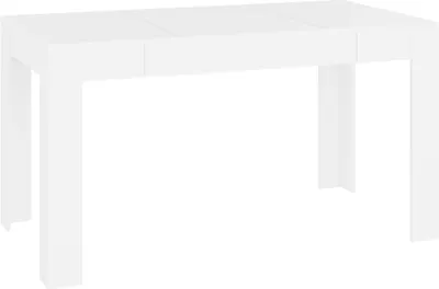 Produktbild von vidaXL Esstisch Weiß 140x74,5x76 cm Holzwerkstoff