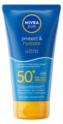 Produktbild von Nivea Sun Protect & Hydrate Ultra Lotion LSF 50+ (150 ml)