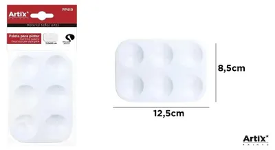 Obrázok produktu pre Paleta na maľovanie, rozmer 19x13 cm - Artix