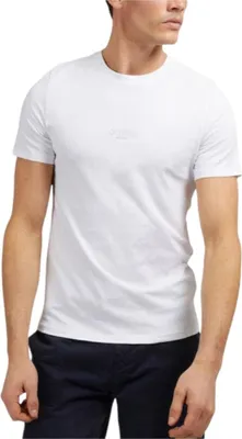 Produktbild von Guess Weißes T-Shirt mit Logo – Xxl