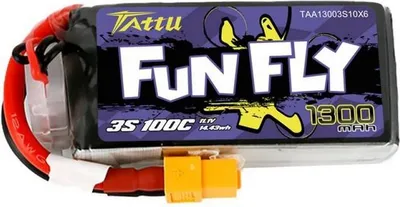 Image de Tattu TAA13003S10X6 Modèle radiocommandé (RC) Pièce/accessoire Batterie