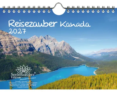 Produktbild von Reisezauber Kanada DIN A5 Kalender für 2027 Ottawa Canada Stadt Reise Land Urlaub - Seelenzauber