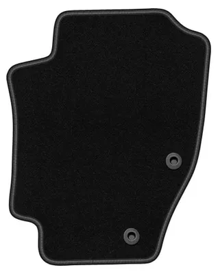 Immagine prodotto di Tappetino guidatore in moquette per Peugeot 307CC 2003-2008 (cabrio) – 1 pezzo, nero, su misura – Wielganizator BASIC