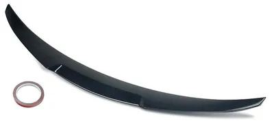 Produktbild von Heckspoiler, glänzend schwarz, passgenau für Luxuslimousine 5er F10, glänzendes Schwarz