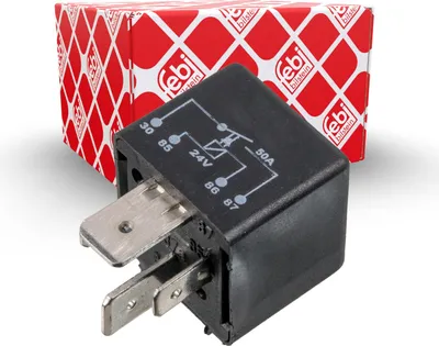 Produktbild von FEBI BILSTEIN Arbeitsstromrelais 09865 für SCANIA P,G,R,T - series 0,051kg