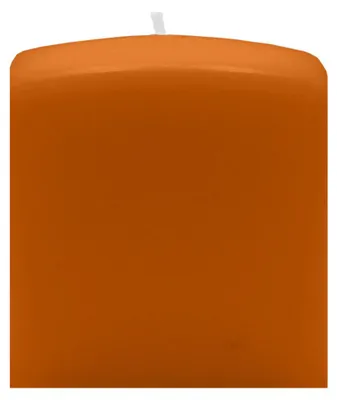 Produktbild von Quader Kerzen Cotto Braun 6 x Ø 6/6 cm, 16 Stück