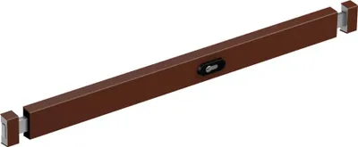 Produktbild von BASI - Panzer-Riegelschloss - PR 800 - Braun - 1200-0103