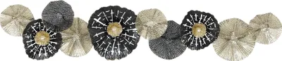 Produktbild von Wandbild, Wandschmuck mit Metallrahmen, moderner Stil, Schwarz+Gold