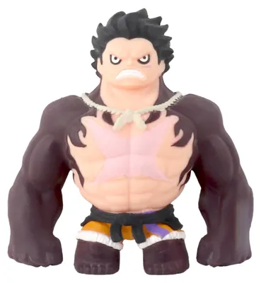 Image de One Piece – Luffy "Boudman" – Figurine Elastikorps, 13 cm