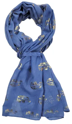 Image de Omgoods - Grande écharpe avec motif éléphant, idéale pour toutes les saisons