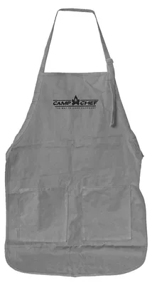 Produktbild von Camp Chef Grillschürze Baumwolle Grau wasserabweisend Universalgröße 2 Fronttaschen