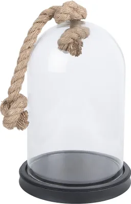 Produktbild von Clayre & Eef Glocke Ø 17x28 cm Transparant Holz