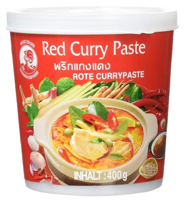 Obrázek produktu pro Kari pasta Cook Brand červená pro pravou asijskou kuchyni 400g