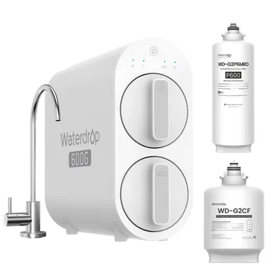 Obrázek produktu pro Systém filtrace vody s reverzní osmózou Waterdrop WD-G2P600, včetně 1 balení náhradních filtrů