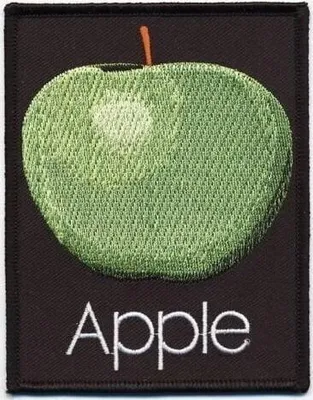 Obrázek produktu pro The Beatles Apple Records Logo Nášivka 100 x 50 mm