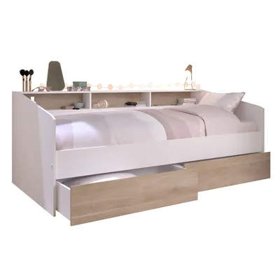 Produktbild von Parisot Sleep, Tagesbett, Rechteckig, Partikelbord, Weiß, Sleep, 1130 mm