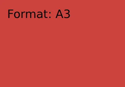 Produktbild von 50 Blatt farbiges Druckerpapier / 80g Kopierpapier / Format: A3 / Farbe: rot