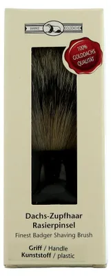 Immagine prodotto di Pennello da barba Golddachs in pelo di tasso spennato nero