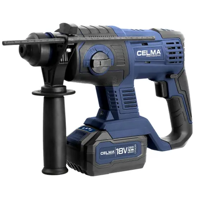 Zdjęcie produktu dla Młot udarowo-obrotowy CELMA Professional PRWg 2-20OBS 18V 1x4Ah SDS Plus 2J + Ładowarka