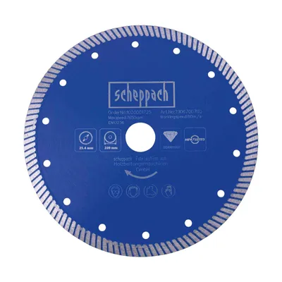 Produktbild von Scheppach Diamant-Trennscheibe Professional - Ø 200 x 25,4 mm | passend für FS3600