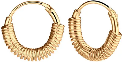 Produktbild von Kleine Creolen Silber 925 roségold Ohrringe 11 mm