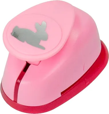 Produktbild von efco Motivstanzer Hase 2.3 x 2.0 cm Bastelwerkzeug für Papiergestaltung