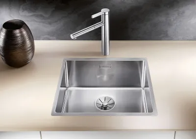 Produktbild von BLANCO CLARON 450-IF, Schrankwaschbecken, Edelstahl, Edelstahl, 50 cm, Deutschland