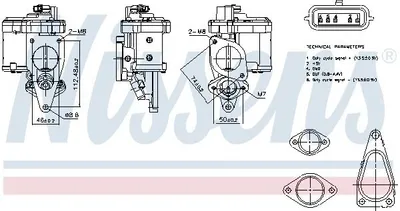 Immagine prodotto di Valvola EGR NISSENS 98272
