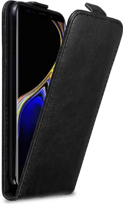 Obrázek produktu pro Cadorabo pouzdro pro Samsung Galaxy NOTE 9 Ochranný kryt v černém flipovém pouzdře Mobile Case Cover