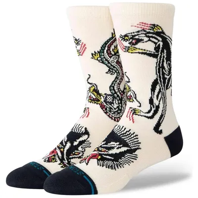 Produktbild von Socken Stance Battle Crew "Cream" für Uni