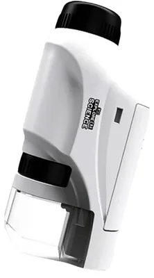 Productafbeelding van Draagbare zakmicroscoop educatief cadeau voor kinderen 60/120x