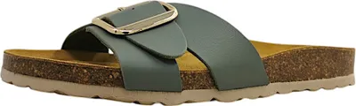 Produktbild von Dr. Stark Damenschuhe Pantoletten Fußbett Grün Freizeit, Schuhgröße:39 EU