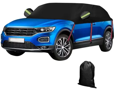 Productafbeelding van Halve garage, model 420D Oxford, geschikt voor de VW T-Roc Cabriolet (2019-2025), waterdicht, bescherming tegen alle weersomstandigheden